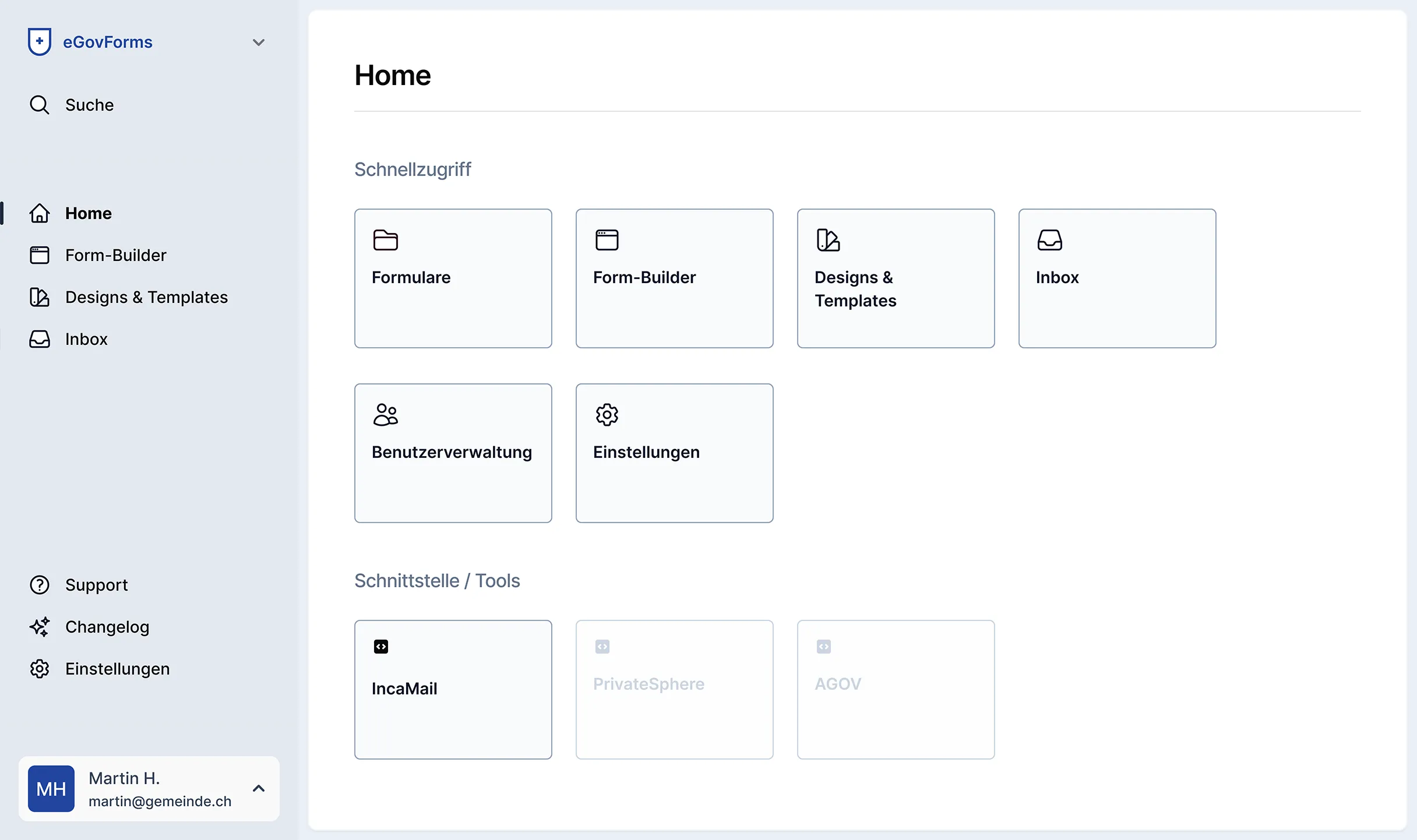 App screenshot